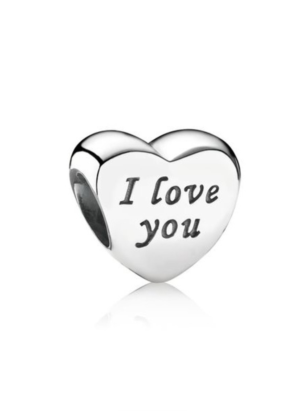 PANDORA ALE 791422 Words of Love Charm 925 Sterling Silver